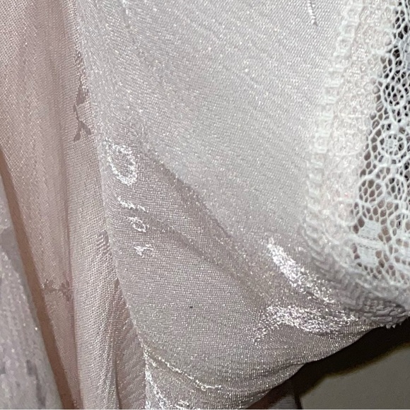 Christian Dior Vintage Lace Trim Nightgown Dior Monogram throughout Saks - Picture 6 of 8